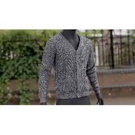 3D Men's Sweater 2 model
